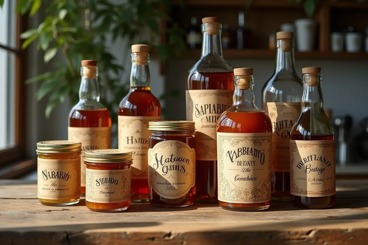 Creative Labeling Ideas for Bottles and Jars