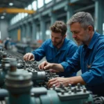 quality control processes inside hydraulic equipment specialist operations