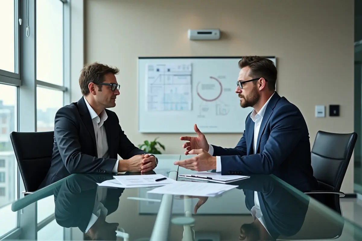 executive receiving high-impact coaching to strengthen leadership performance