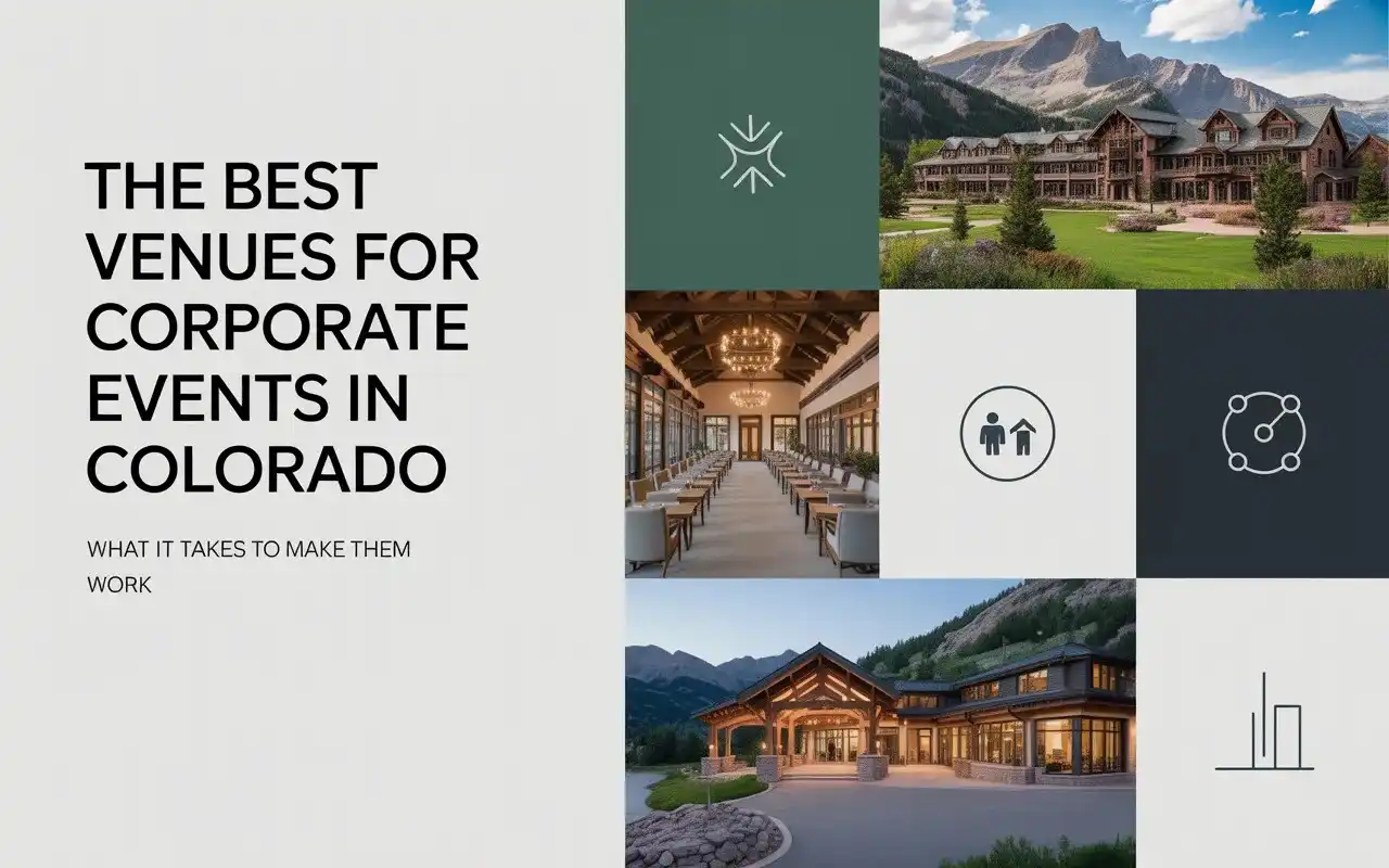 colorado corporate event venues prepared for successful business gatherings