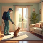 how to eliminate fleas from home using pest control