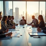 business leaders planning strategies to ensure long term growth