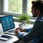 user evaluating internet provider features to support daily digital activities