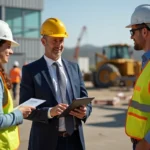 manager conducting comprehensive risk assessment for off site personnel safety