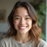 person improving smile confidence for better photos and self expression